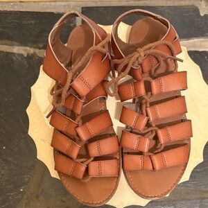 Brown Gladiator Sandals